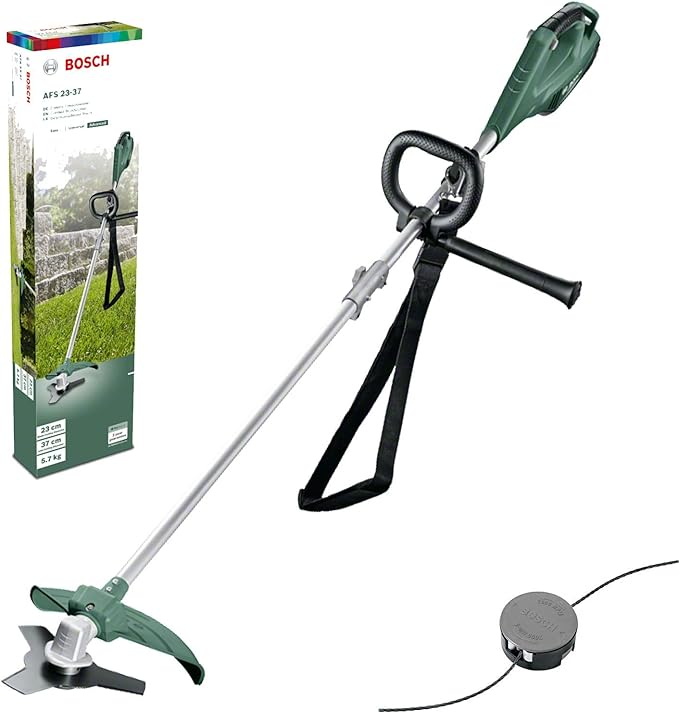 Bosch motorsense AFS 23-37 (snijcirkel Ø: 23 cm (mes), 37 cm (draad), draadØ: 3,5 mm, in doos)