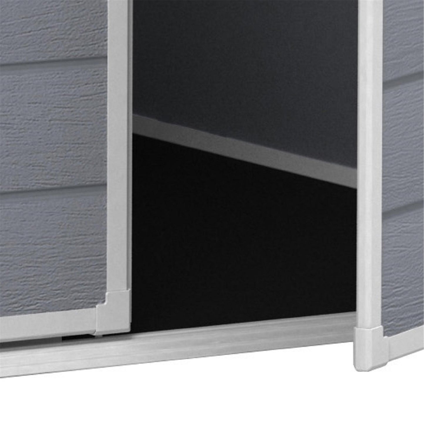 Keter Manor Pent 6x6 Garden Shed - Grey (1.8 x 1.8m)