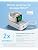 Anker MagGo Power Bank for Apple Watch, Certified Battery, Portable and Compact with 10000 mAh, Integrated USB-C Cable, 35W Max, for iPhone 16/15, Samsung, iPad, AirPods and More