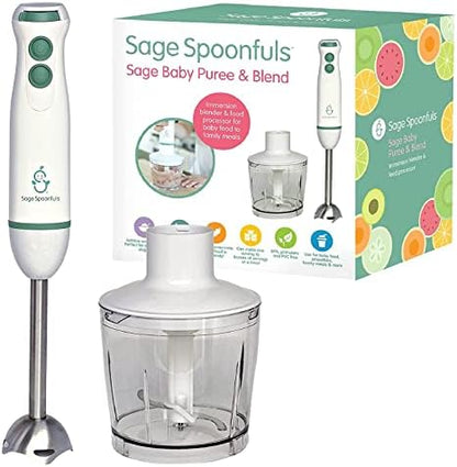 Sage Spoonfuls Baby Food Maker - Handmixer en Food Processor - Puree & Blend by Sage Spoonfuls