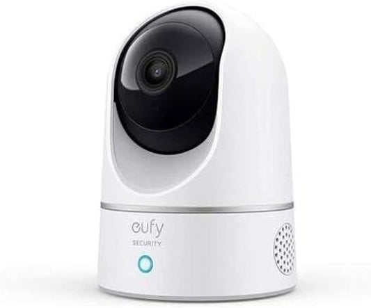eufy 2K Ultra HD bewakingscamera voor binnen, zwenk- en kantelbaar, T8410223
