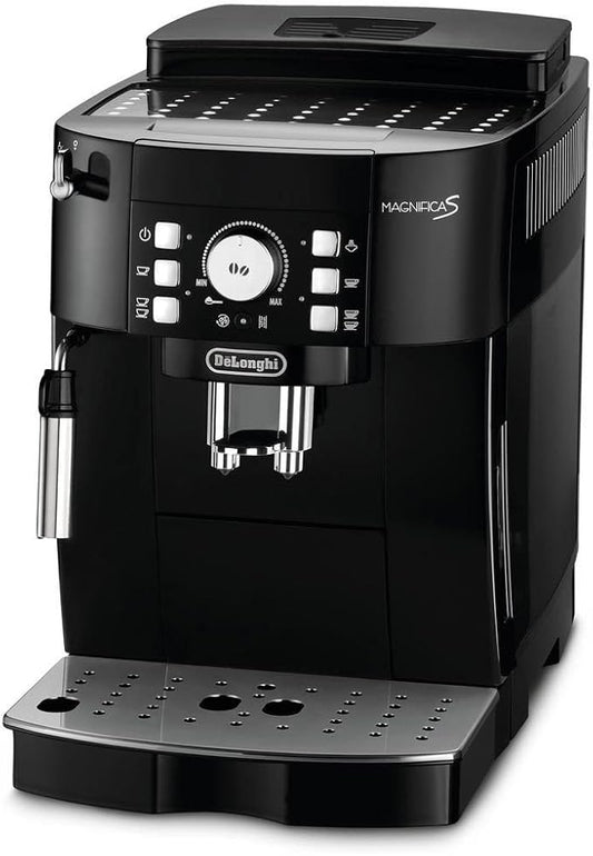 DeLonghi ECAM 21.110.B Volautomatische koffiemachine, 1,8 l, koffiebonen, gemalen koffie, 15 bar, 1450 W, zwart