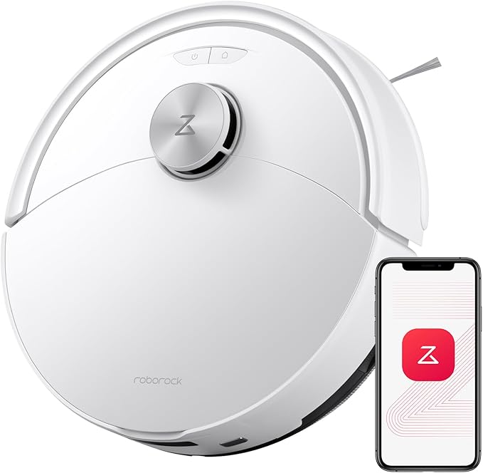roborock Q10 S5 Robotstofzuiger, 10.000 Pa Zuigkracht, Dubbele Anti-klitfunctie, VibraRise 2.0-Systeem, 8 mm Dweillift, PreciSense LiDAR-navigatie, Obstakelvermijding, APP
