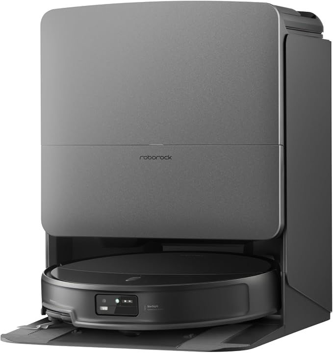roborock Saros 20 Robotstofzuiger met Dweilfunctie & Afneembare Dweil, AdaptiLift Chassis 3.0, Digitale Motor 36.000 Pa, Autonoom StarSight-systeem 2.0, DirTect-technologie, Gloednieuwe RockDock