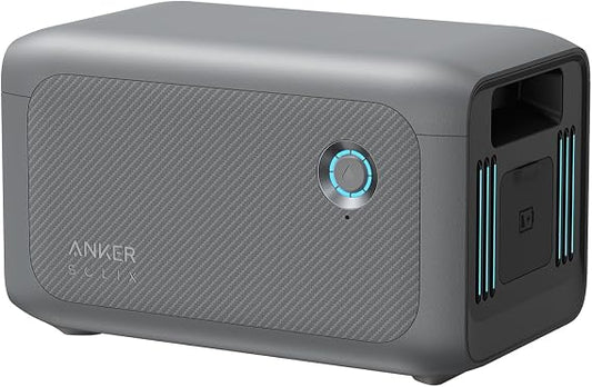 Anker SOLIX BP1000 extra batterij (1056 Wh), LifePO4-batterijen met een levensduur van 10 jaar, extra batterij 1056 Wh voor de Anker SOLIX C1000
