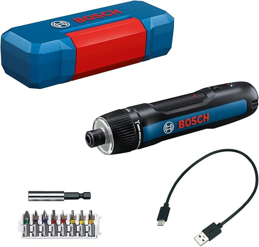 Bosch Professional accuschroevendraaier Bosch GO 3 (incl. 8-delige bitset, bithouder, USB-C-kabel, minikoffer)