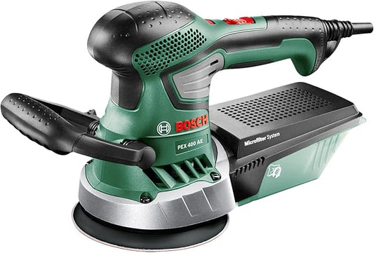 Bosch excentrische schuurmachine PEX 400 AE (370 Watt, in koffer)