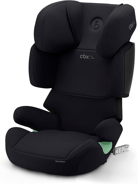 CBX by CYBEX autostoel Solution X i-Fix, Voor auto's met en zonder ISOFIX, Van ca. 3 tot 12 jaar (100 - 150 cm), Van ca. 15 tot 50 kg, Pure Black