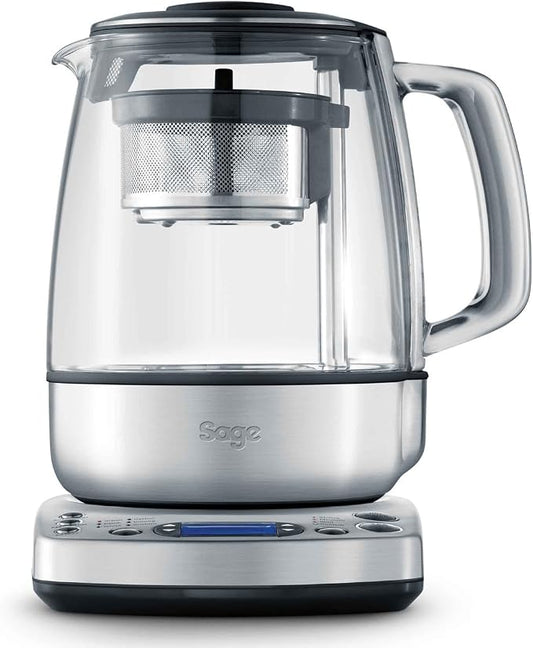 Sage - The Tea Maker - Theemaker voor elke Thee - Rooibos, Jasmijn, Infuser - Geborsteld Roestvrij Staal