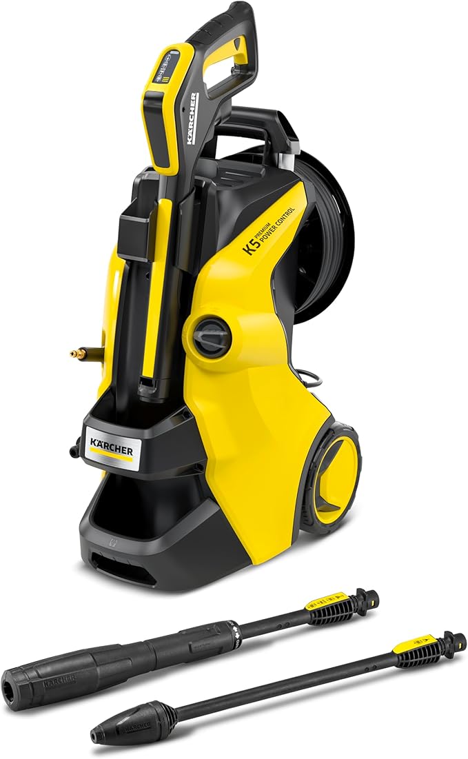 Kärcher hogedrukreiniger K 7 Power, druk: 180 bar, debiet: 600 l/u, oppervlakte: 60 m²/h, vermogen: 3.000 W, met hogedrukpistool, vuilfrees, spuitlans