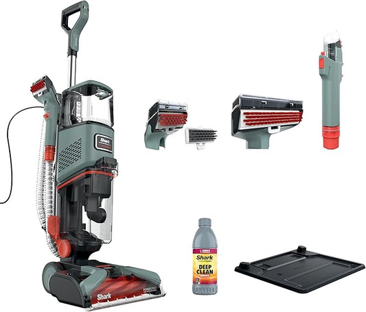 Shark EX151 CarpetXpert, rechtopstaande tapijtreiniger voor huisdieren, diepe tapijtreiniging en vuil- en vuilverwijdering, tapijtshampoo, magenta
