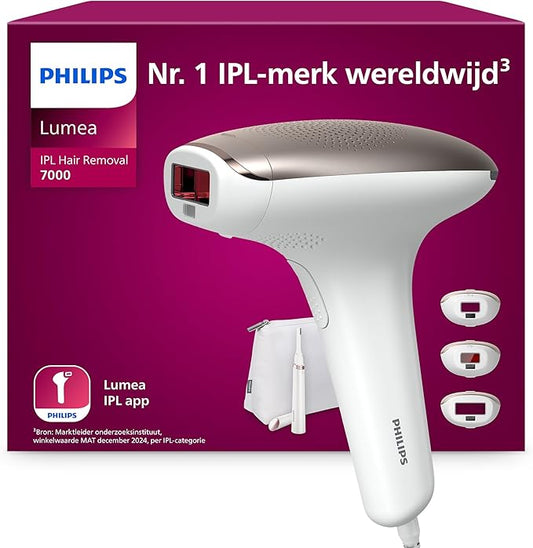 Philips Lumea IPL Advanced, 3 opzetstukken - ontharingsapparaat plus compacte pentrimmer (BRI923/00)