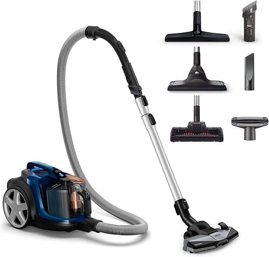 Philips Stofzuiger zonder stofzak PowerPro Expert, 900W, Krachtige reiniging, Filtert fijnstof, Alle vloertypen, Ideaal voor mensen met huisdieren, Eenvoudig te legen stofbak, Meerkleurig (FC9745/09)