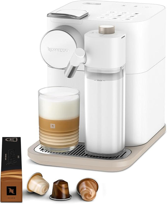 De'Longhi Nespresso Gran Lattissima EN640.W Koffiecapsulemachine met Automatisch Melksysteem, Wit