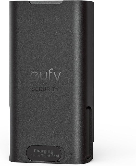 eufy Security Rechargeable Battery Pack with USB-C, Quick-Release Battery Pack, Long-Lasting Backup Power, 6,500 mAh Capacity, Easy to Install and Remove, Compatible with eufy Video Doorbell E340