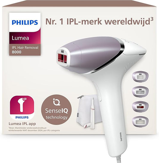 Philips Lumea IPL Prestige, 4 hulpstukken - ontharingsapparaat plus Satin Compact-pentrimmer (BRI949/00)