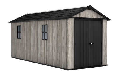 Keter Apex Shed 7.5x17 - Stormgrey Look (2.3 x 5.2m)