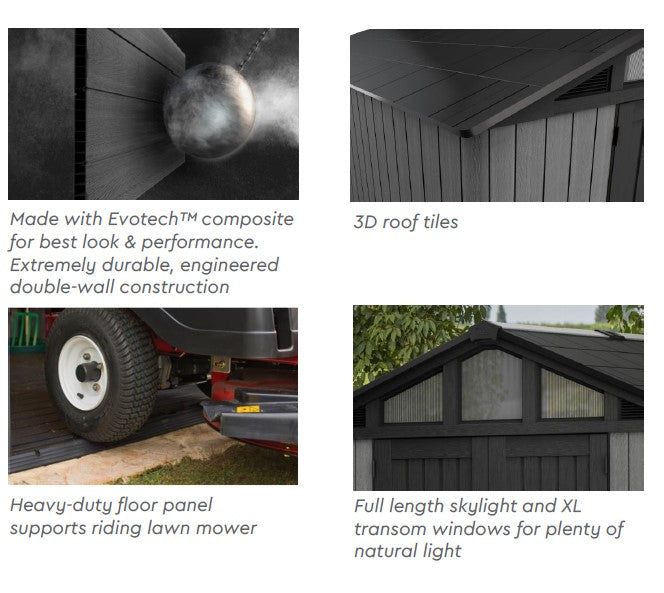Keter Stronghold Shed 10 x 11.5 (3 x 3.5m)