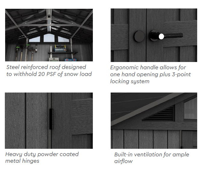 Keter Stronghold Shed 10 x 15 (3 x 4.5m)